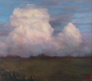 'Clouds on the horizon' maleri af kunstneren Daniel John O'Rourke